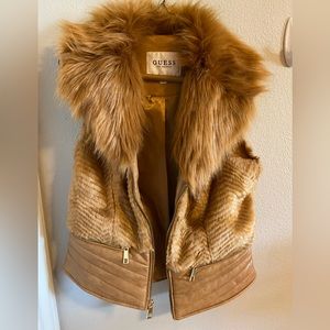 Guess Women’s Fur Vest